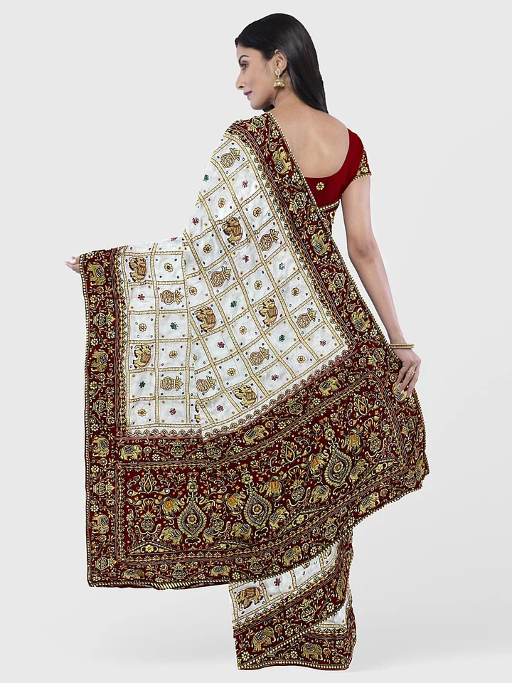 Soft Cotton Printed Daily Wear Saree — gallery