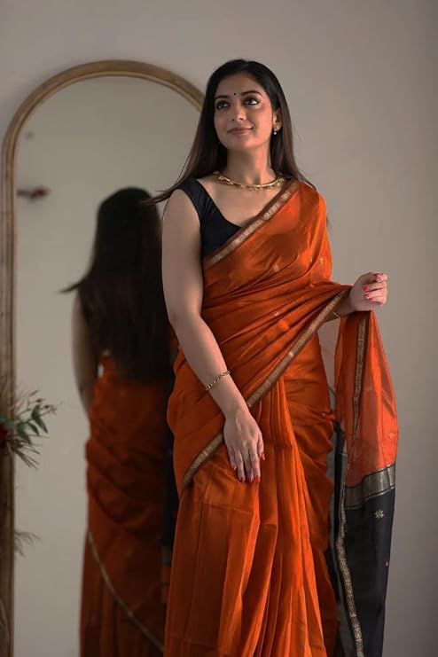 Linen Handloom Saree — gallery