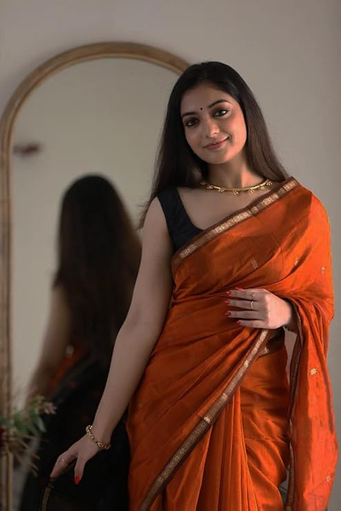 Linen Handloom Saree — gallery