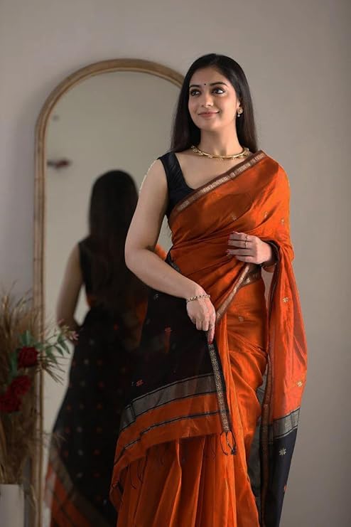 Linen Handloom Saree — gallery