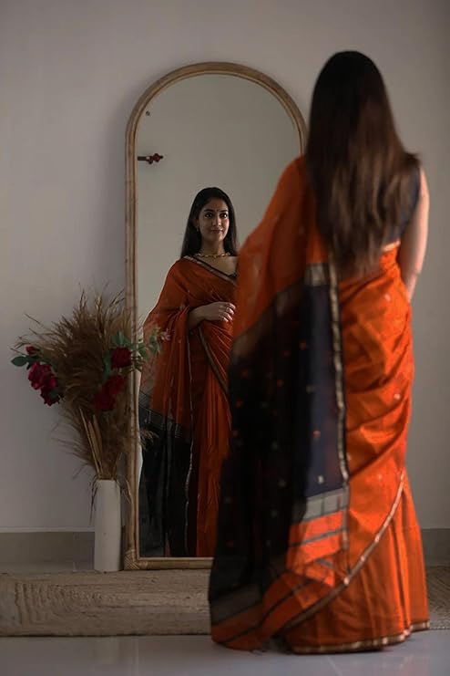 Linen Handloom Saree — gallery