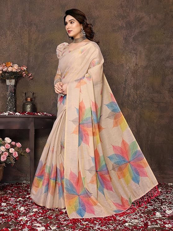 Chanderi Cotton Saree — gallery