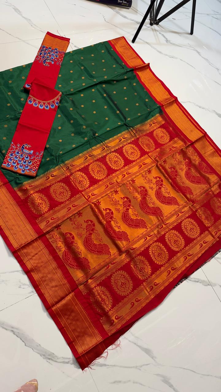 Kalanjali  Paithani Contrast — gallery